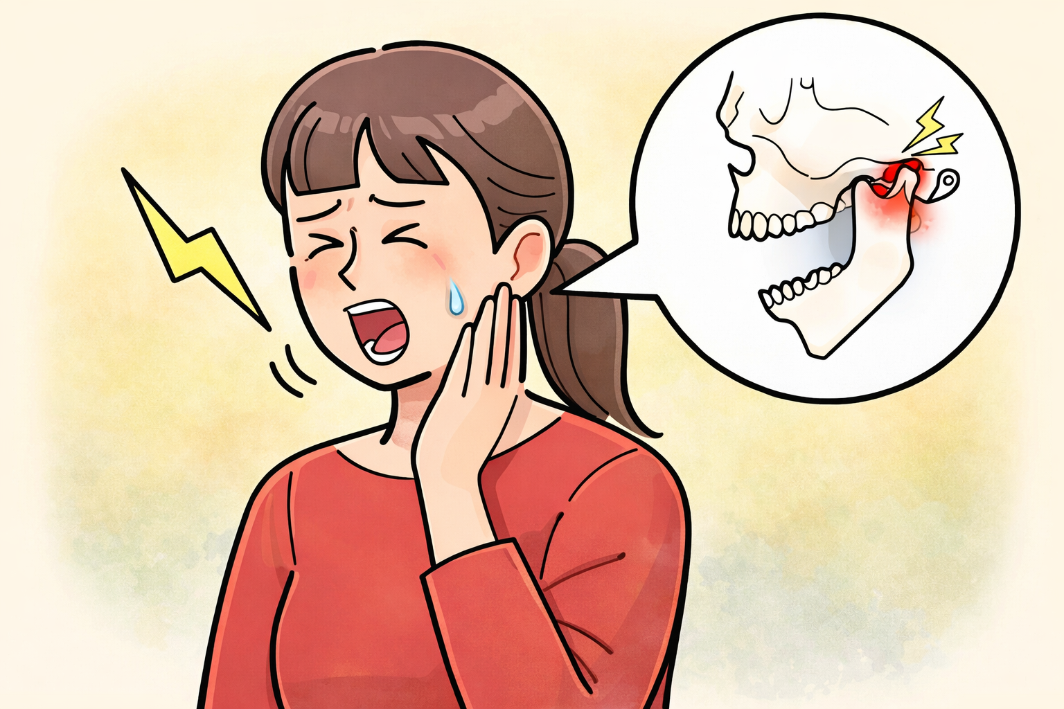 顎に違和感があるのは、噛み合わせが原因？